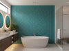 Zebilini Wallcovering - bathroom room setting