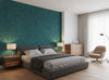 Zebilini Wallcovering - bedroom room setting