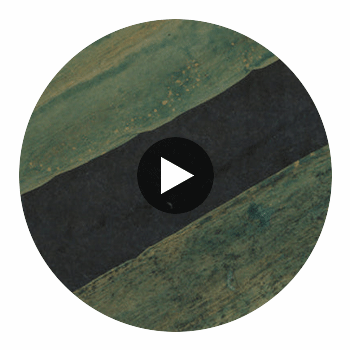 Zebra Drive - Metal and Wood | Hollywood Wallcoverings Circular Swatch | Hollywood Wallcoverings