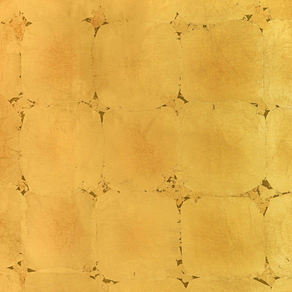 Zerrin - Gold wallcovering | Donghia