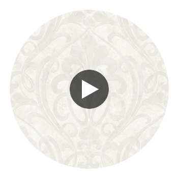 Zoe Ice Coco Damask Wallcovering Circular Swatch | LA Walls