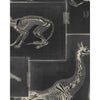 Zooarchaeology Anthracite Wallpaper | Mind The Gap