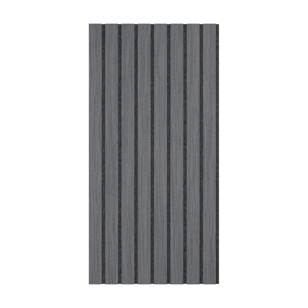 Cabana Zuri Charcoal Gray | Hollywood Wallcoverings