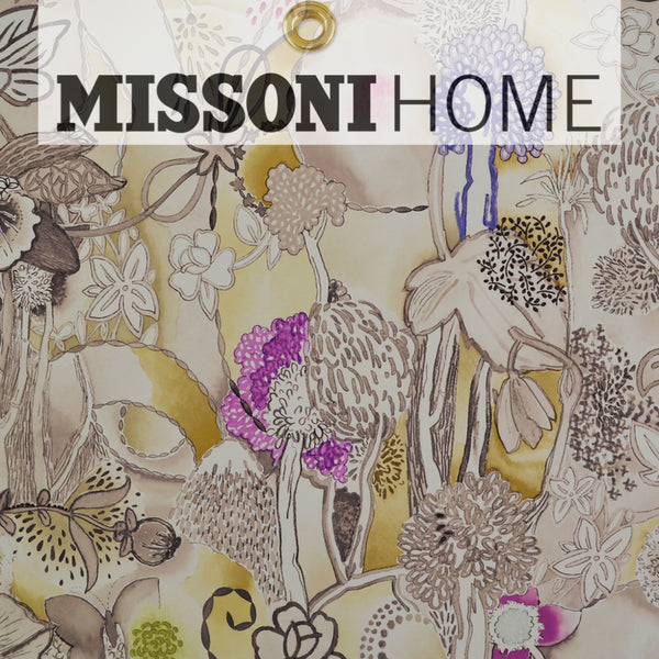 Missoni Home Dreamland Wallpaper - Sepia/Wheat
