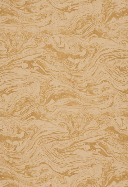Venetian Marble - Gold Wallpaper