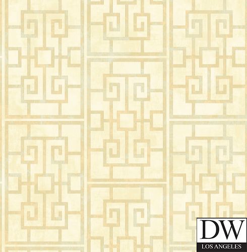 Oshima Faux Finish Greek Key Wallpaper