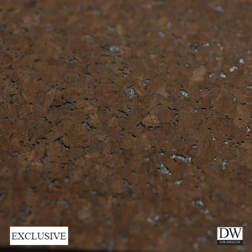 Hiroshima Natural Cork Dark Brown Wallpaper | Phillipe Romano