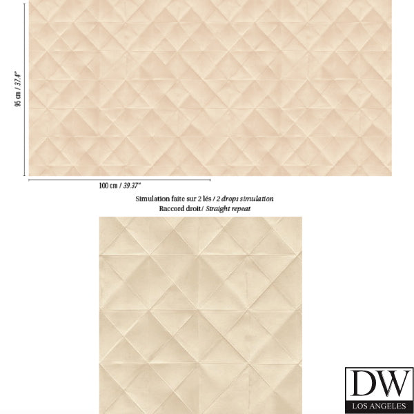 Origami Glam - Folded WallPaper