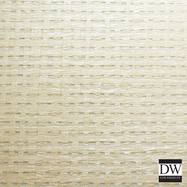 Topanga Canyon Metallic Natural Wallpaper | Phillipe Romano