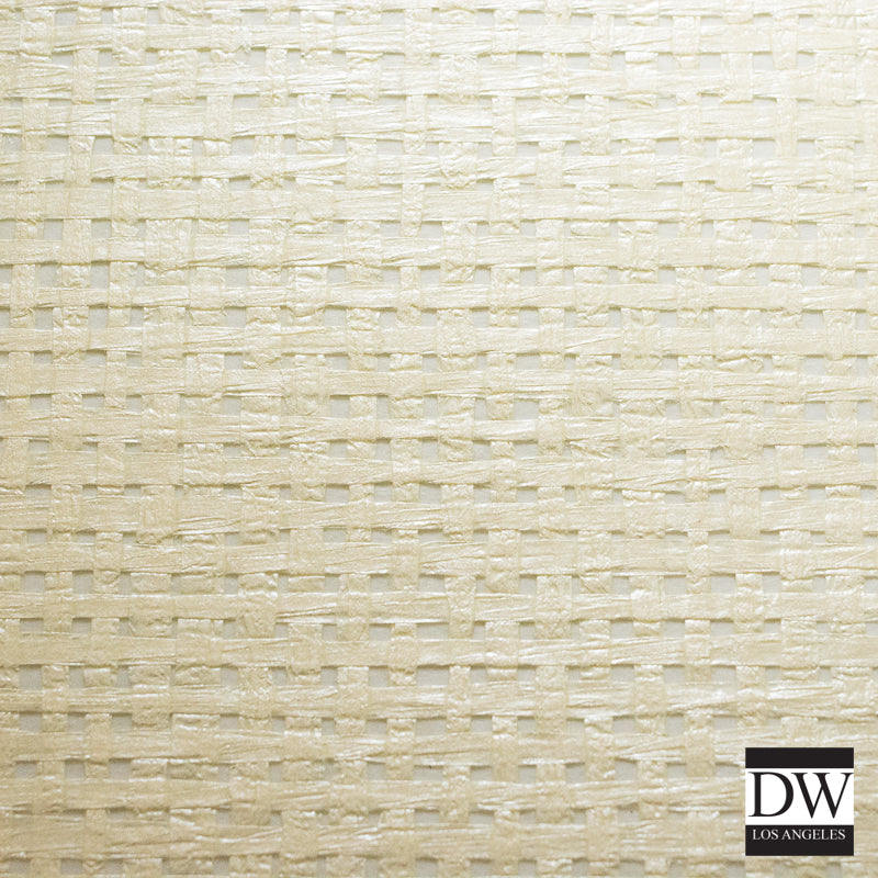 Topanga Canyon Metallic Natural Wallpaper | Phillipe Romano