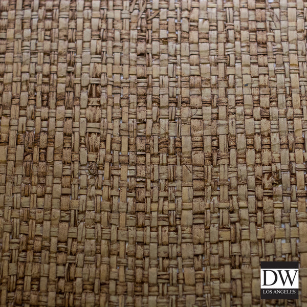 Topanga Canyon Metallic Natural Wallpaper | Phillipe Romano