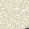 Anahi Neutral Forest Fauna Wallpaper
