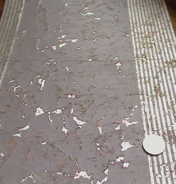 Medici Real Cork Stripe Wallpaper | Phillipe Romano