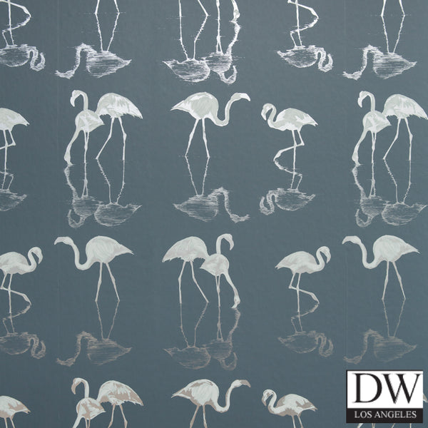 Nakura Flamingos Wallcovering - 2