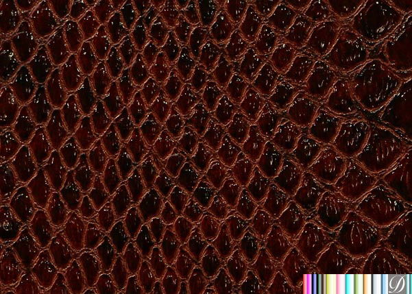 Birmingham - Faux Snake Skin Upholstery