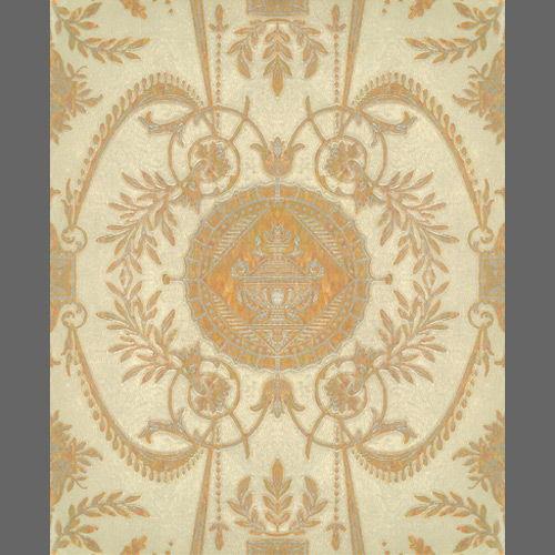 1800's Vintage Crest | Architectural Wallcoverings