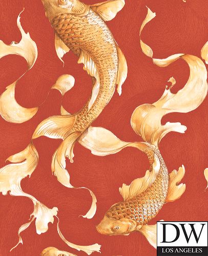 Yagishiri Island Koi Fish | Architectural Wallcoverings