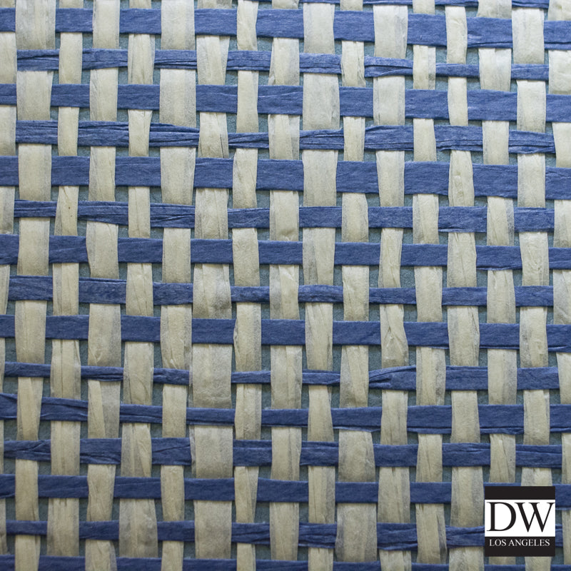 St Barton Paper Weave Wallpaper | Phillipe Romano