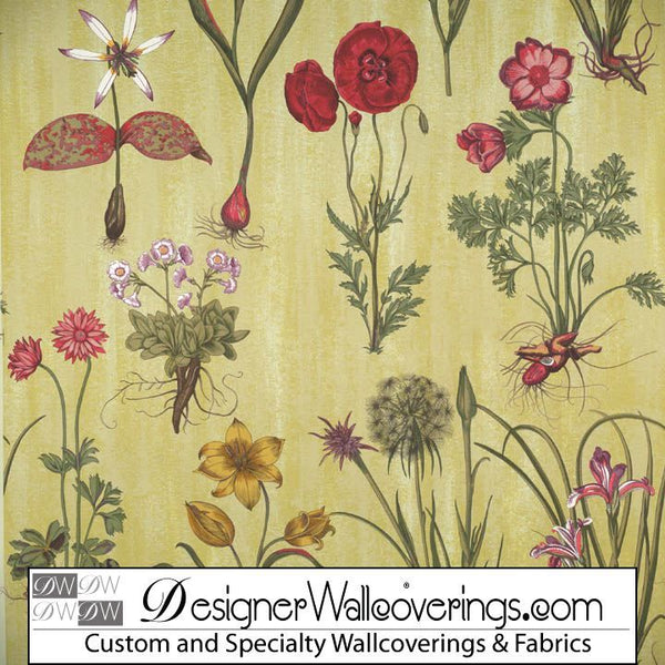 Simply UK Flowers Wallpaper