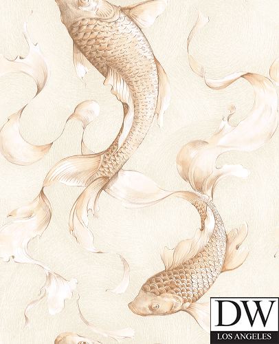 Yagishiri Island Koi Fish | Architectural Wallcoverings