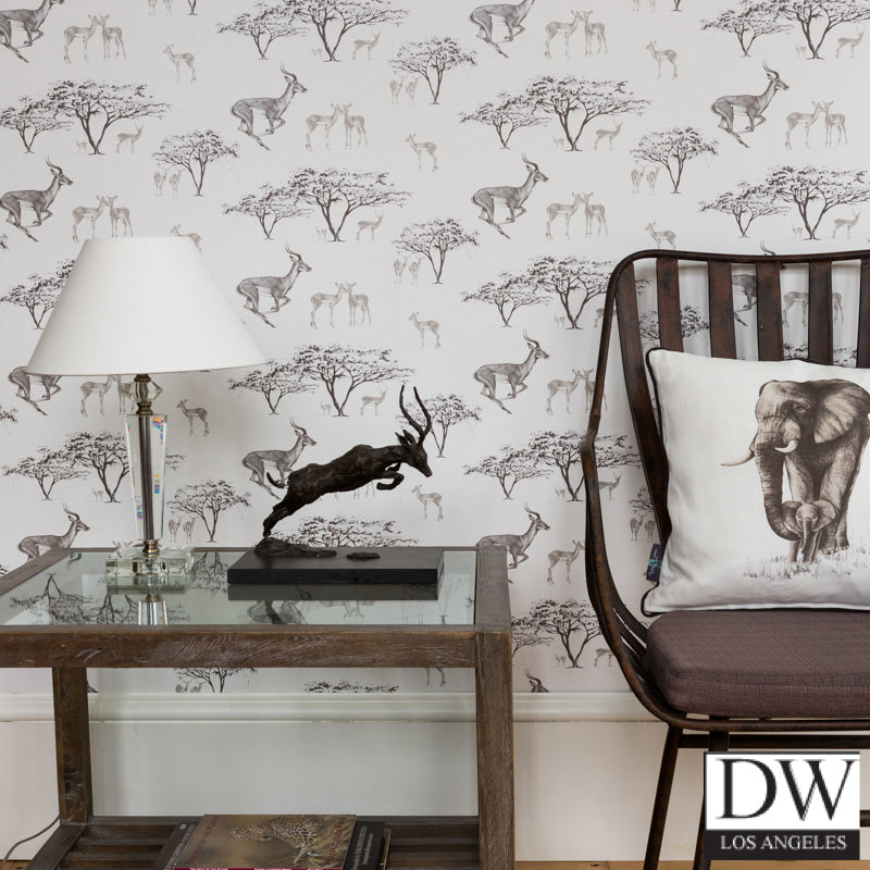 Tribe Tribe Wallpaper - Deers and Trees - 1