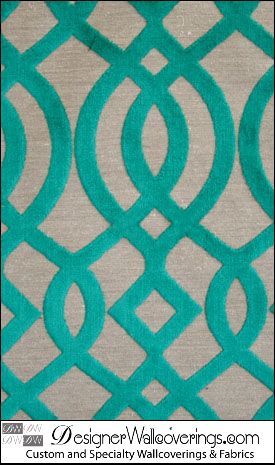 Champs-Elysees  Chenille Trellis Lattice Fabric
