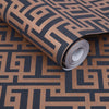 Zen Charcoal Wallpaper - Designer Wallcoverings and Fabrics