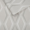 Vintage Deco Diamond Stone Wallpaper - Designer Wallcoverings and Fabrics