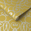 Shoji Saffron Wallpaper - Designer Wallcoverings and Fabrics