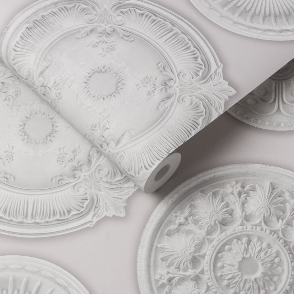 Betty Boudoir Pink Wallpaper - Designer Wallcoverings and Fabrics