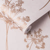 Anthriscus Blush Wallpaper - Designer Wallcoverings and Fabrics
