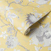 Bordado Citron Wallpaper - Designer Wallcoverings and Fabrics
