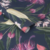 Paradise Midnight Wallpaper - Designer Wallcoverings and Fabrics