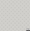 Kinetic Grey Geometric Floral Wallpaper