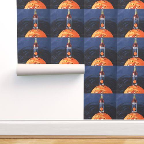 Orange Delightful  Self Adhesive Removable