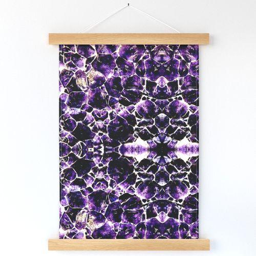 Cosmic Minerals Purple Wall Art