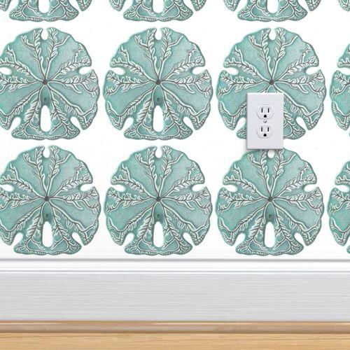 Atlantis Voyage Light Grey, Green Self Adhesive Removable