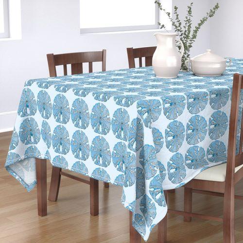 Atlantis Voyage Blue  Rectangular Table Cloth