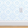 Walter Water Color Paper Blue Traditional Wallpaper