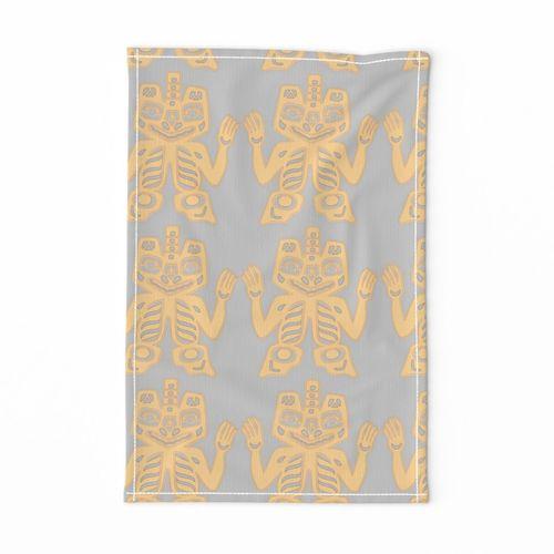 DWH-68118 Tiki Wiki Lounge Gray designer-wallcoverings-los-angeles