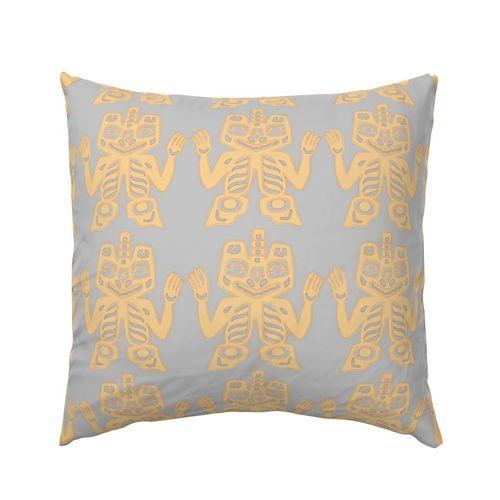 DWH-68124 Tiki Wiki Lounge Cream European Light Gray designer-wallcoverings-los-angeles