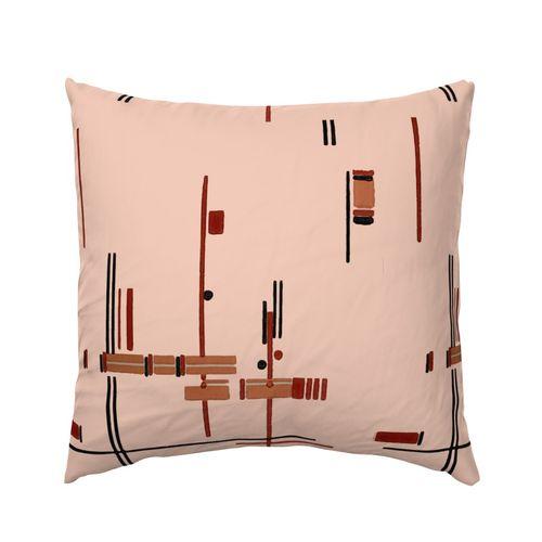 Drago Lago Peach European Pillow Sham on Isabella