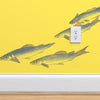 Chiba Shores Sunshine Yellow Self Adhesive Removable