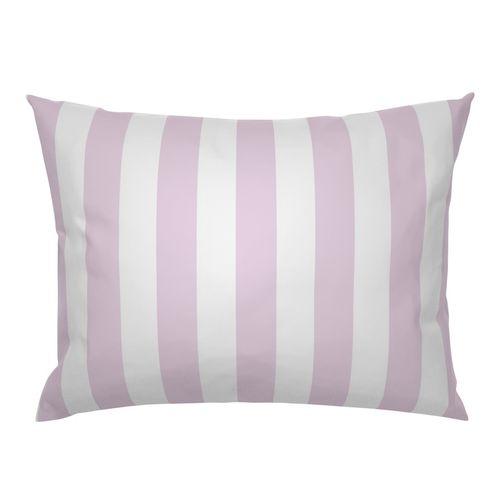 Samantha 4" Stripe 100 Purple Standard Pillow Sham on Isabella