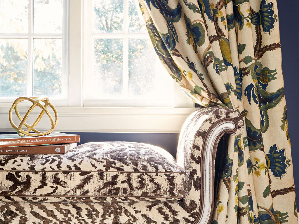 Travers Fabric Ad by Zimmer & Rhodes as Seen in Veranda