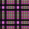 Chennai Flock Velvet Plaid Fuschia Pink Wallpaper | Designers Guild