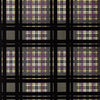 Chennai Flock Velvet Plaid Chocolate Wallpaper | Designers Guild