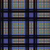Chennai Flock Velvet Plaid Cobalt Blue Wallpaper | Designers Guild