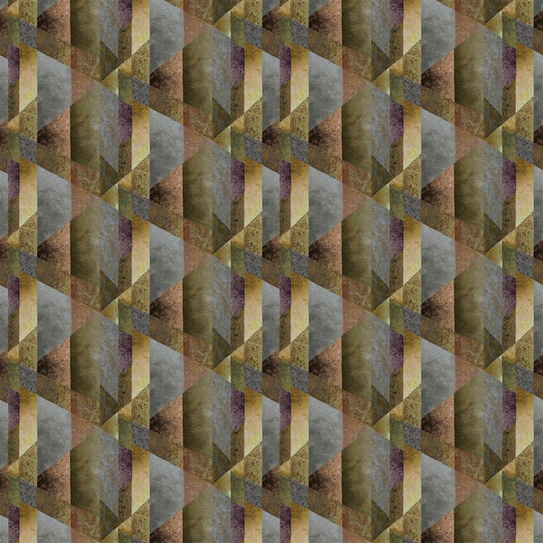 Minakari Geo Rosewood | Designers Guild
