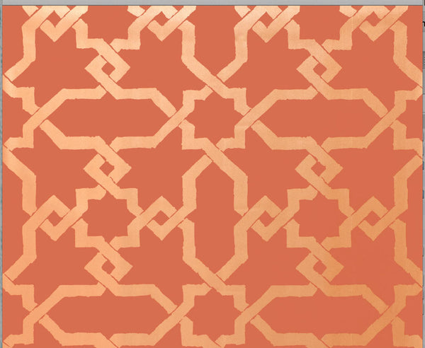 Lawson Bay Lattice Trellis - Spice Orange